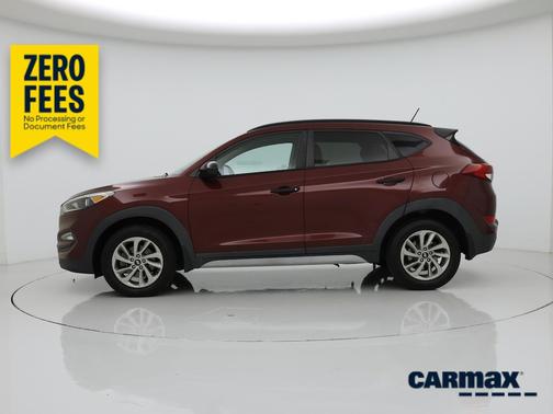 Burgundy 2017 Hyundai TUCSON SE