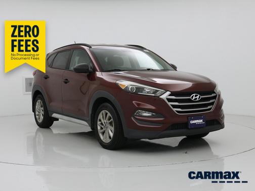 Burgundy 2017 Hyundai TUCSON SE