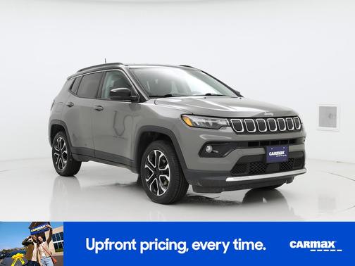 Gray 2022 Jeep Compass Limited