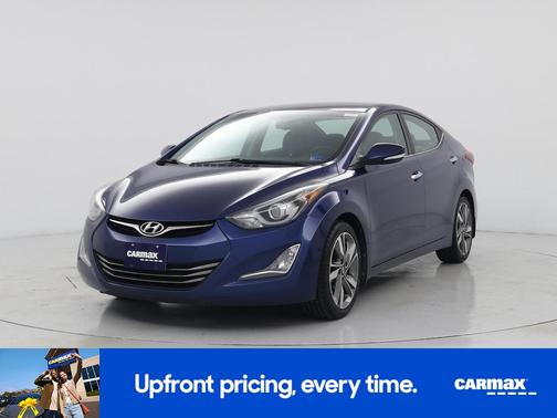 Blue 2016 Hyundai ELANTRA Limited