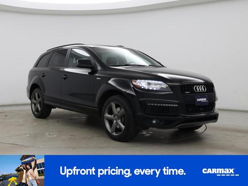 Black 2015 Audi Q7 Prestige S-Line