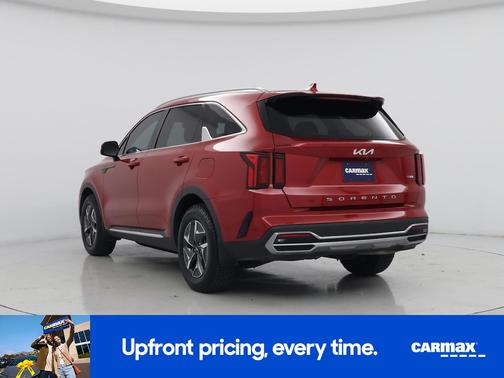 Red 2022 Kia Sorento Hybrid EX