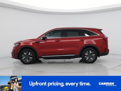 Red 2022 Kia Sorento Hybrid EX