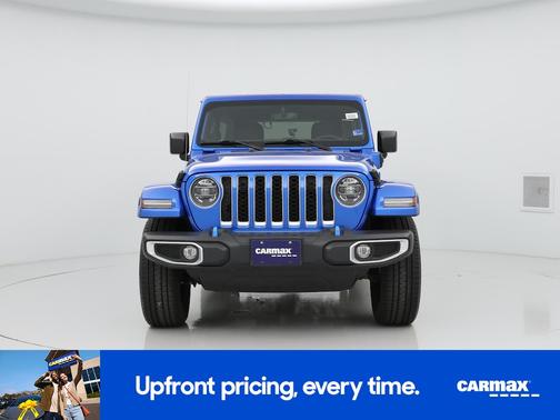 Blue 2022 Jeep Wrangler Unlimited 4xe Unlimited Sahara