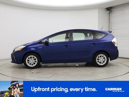 Blue 2014 Toyota Prius v Two