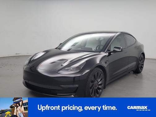 Black 2021 Tesla Model 3 Performance