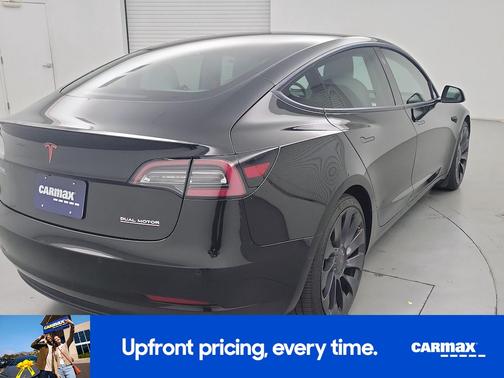 Black 2021 Tesla Model 3 Performance