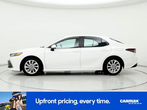 White 2021 Toyota Camry LE