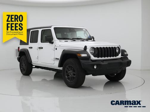 White 2025 Jeep Wrangler Sport