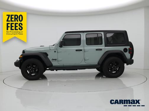 Blue 2023 Jeep Wrangler Unlimited Sport Altitude