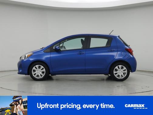 Blue 2015 Toyota Yaris LE
