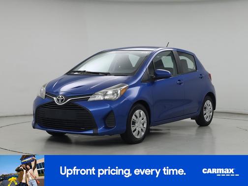 Blue 2015 Toyota Yaris LE