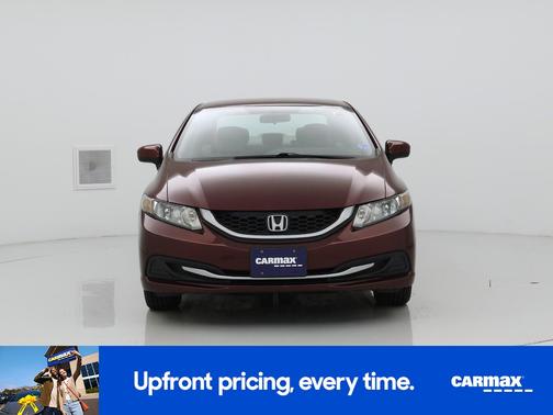 Burgundy 2014 Honda Civic LX