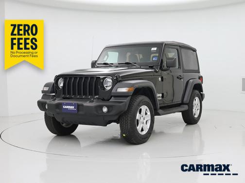 Black 2020 Jeep Wrangler Sport S