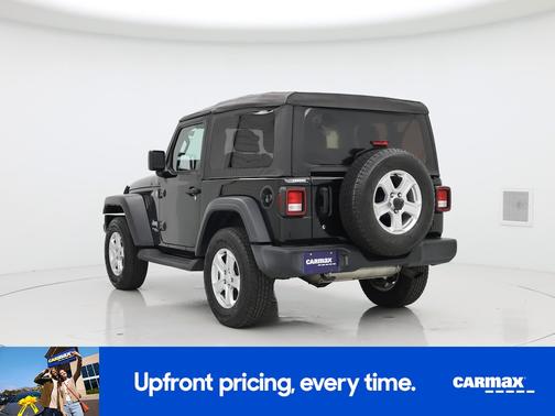Black 2020 Jeep Wrangler Sport S