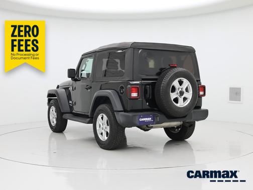 Black 2020 Jeep Wrangler Sport S