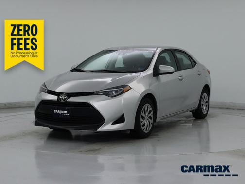 Silver 2017 Toyota Corolla LE