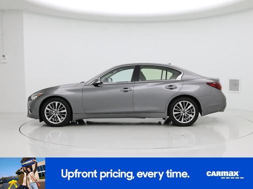 Gray 2023 INFINITI Q50 Luxe