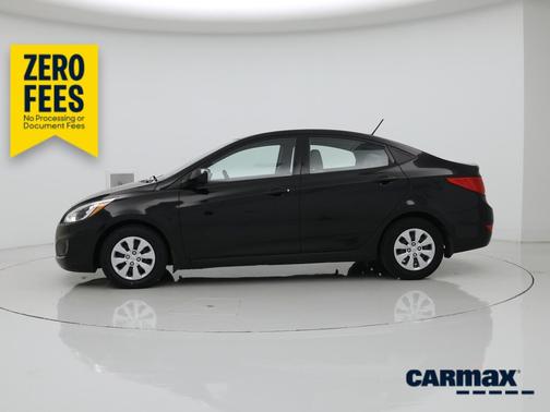 Black 2017 Hyundai Accent SE