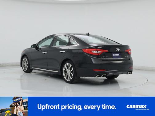 Black 2015 Hyundai SONATA Limited