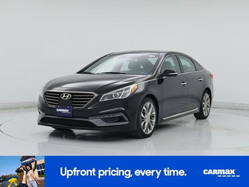 Black 2015 Hyundai SONATA Limited
