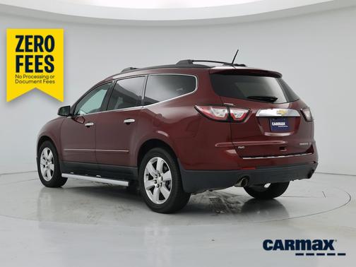 Red 2016 Chevrolet Traverse LTZ