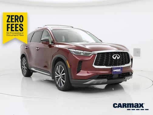 Red 2023 INFINITI QX60 Sensory