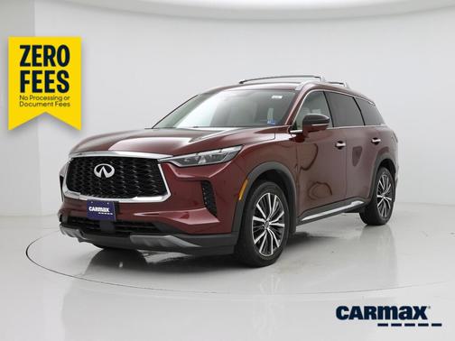 Red 2023 INFINITI QX60 Sensory