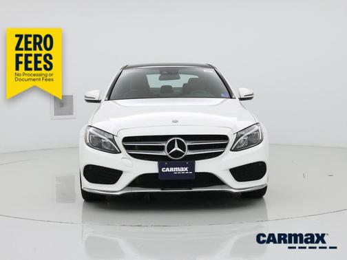 White 2017 Mercedes-Benz C-Class