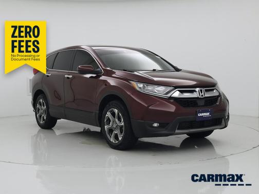 Burgundy 2018 Honda CR-V EX