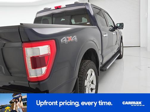 Blue 2021 Ford F-150 Lariat