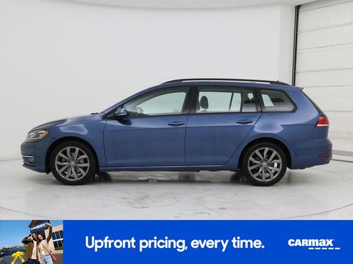 Blue 2019 Volkswagen Golf SE