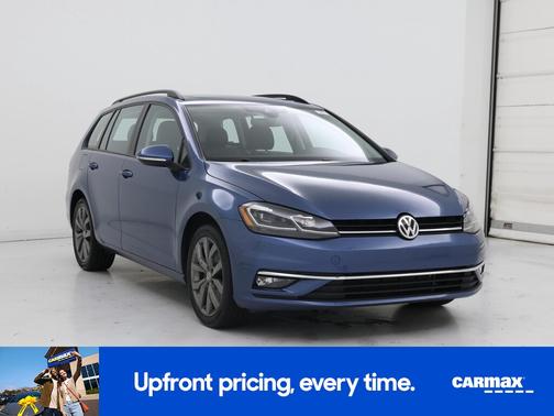 Blue 2019 Volkswagen Golf SE