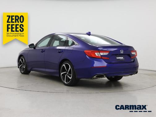 Blue 2019 Honda Accord Sport