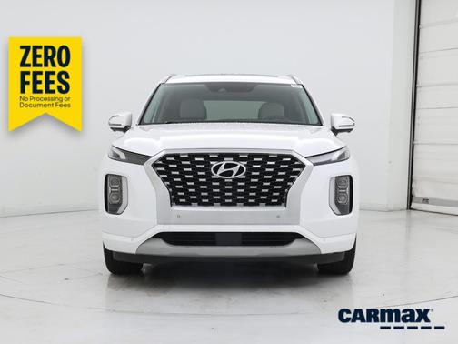 White 2021 Hyundai PALISADE Limited