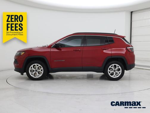 Red 2025 Jeep Compass Latitude