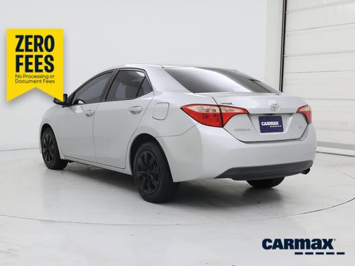 Silver 2017 Toyota Corolla LE