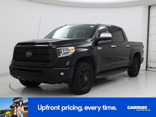 Black 2018 Toyota Tundra Platinum