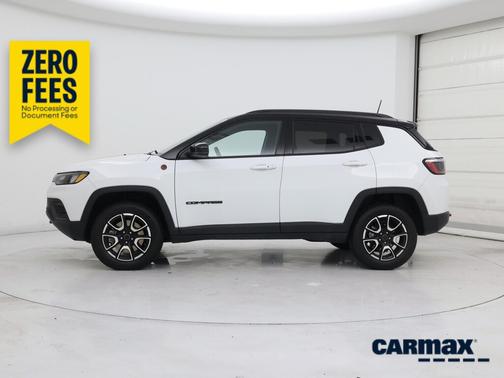 White 2025 Jeep Compass Trailhawk