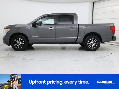 Gray 2021 Nissan Titan SV