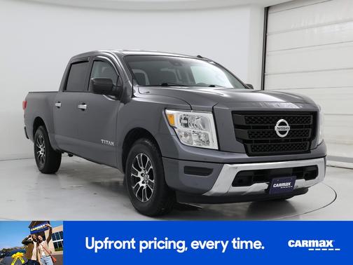 Gray 2021 Nissan Titan SV