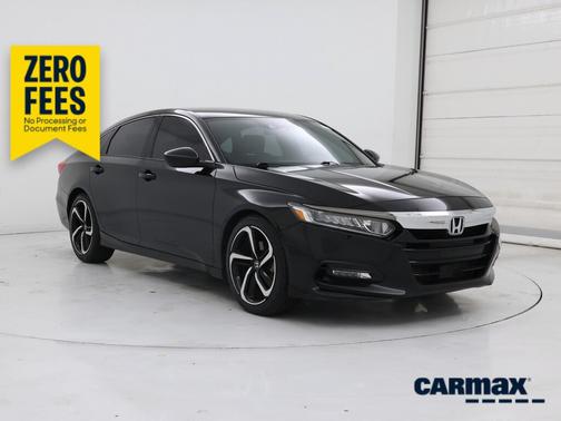 Black 2018 Honda Accord Sport