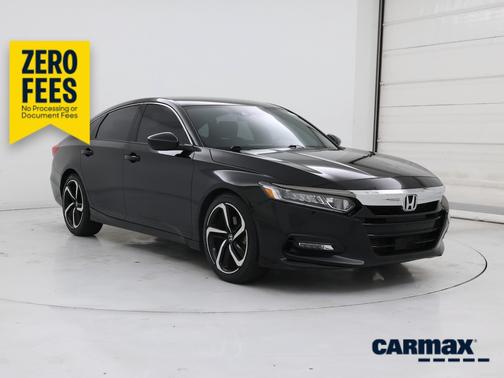 Black 2018 Honda Accord Sport