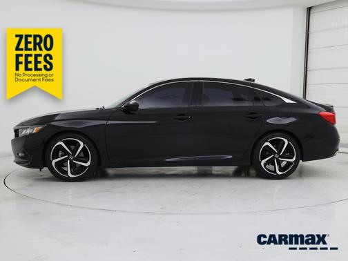 Black 2018 Honda Accord Sport