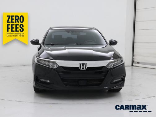 Black 2018 Honda Accord Sport