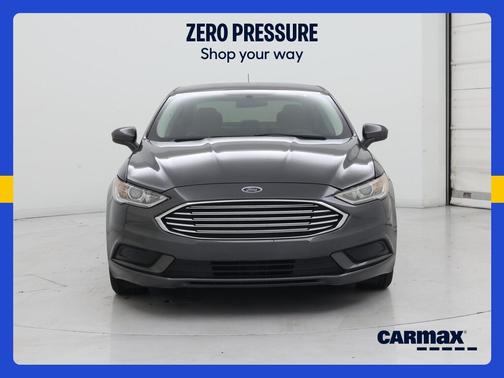 Gray 2018 Ford Fusion S