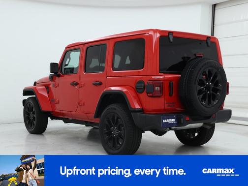 Red 2025 Jeep Wrangler 4xe Sahara