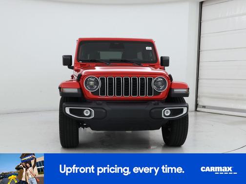 Red 2025 Jeep Wrangler 4xe Sahara