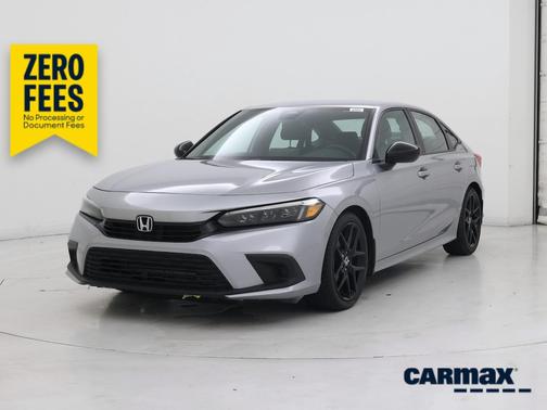 Silver 2024 Honda Civic Sport