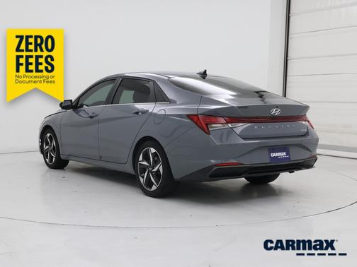 Gray 2023 Hyundai ELANTRA HEV Limited